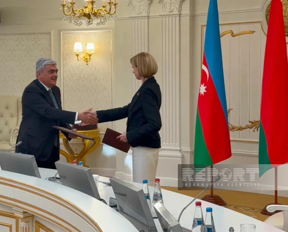 Minskdə Azərbaycan və Belarus arasında mühüm sənədlər imzalandı